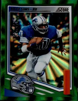2025 Score Spokes #233 Billy Sims SN #/415 - Football Card Single