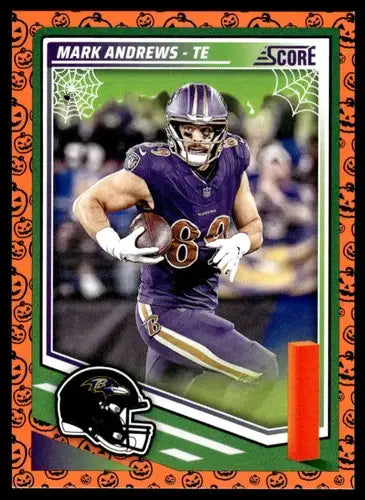 2025 Score Trick or Treat Pumpkin #115 Mark Andrews NM-MT Ravens ID:80097 - Football Card Single