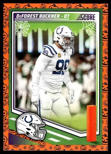 2025 Score Trick or Treat Pumpkin #153 DeForest Buckner NM-MT Colts ID:80105 - Football Card Single