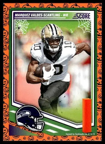 2025 Score Trick or Treat Pumpkin #155 Marquez Valdes-Scantling NM-MT S ID:80106 - Football Card Single