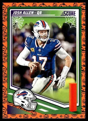 2025 Score Trick or Treat Pumpkin #159 Josh Allen NM-MT Bills ID:80109 - Football Card Single