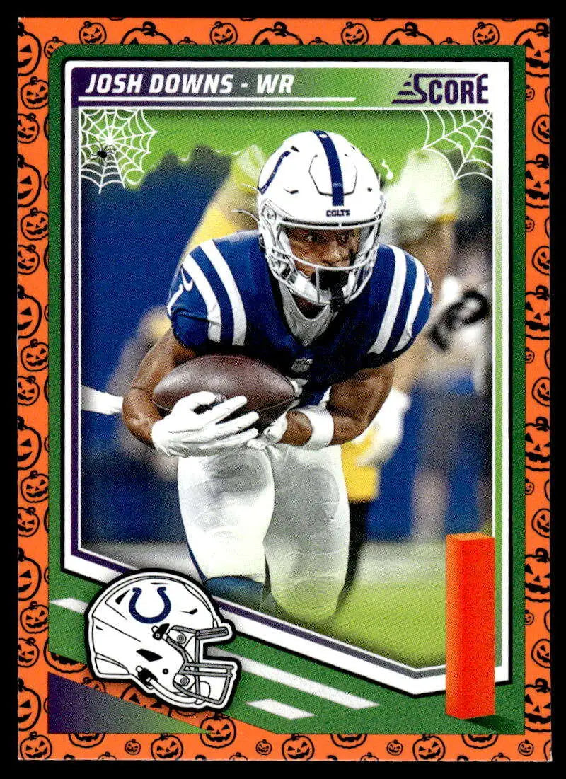 2025 Score Trick or Treat Pumpkin #169 Josh Downs NM-MT Colts ID:80114 - Football Card Single
