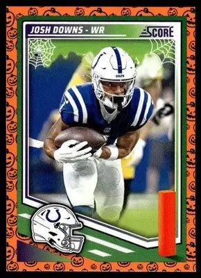 2025 Score Trick or Treat Pumpkin #169 Josh Downs NM-MT Colts ID:80114 - Football Card Single