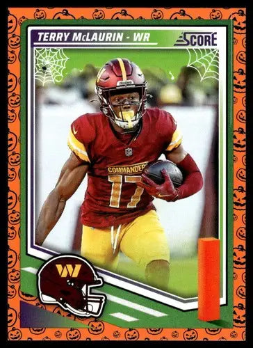2025 Score Trick or Treat Pumpkin #183 Terry McLaurin NM-MT Commanders ID:80115 - Football Card Single