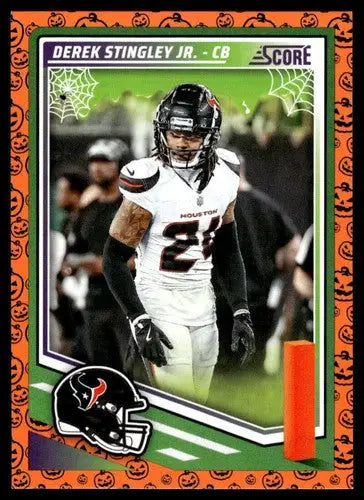 2025 Score Trick or Treat Pumpkin #194 Derek Stingley Jr. NM-MT Texans ID:80118 - Football Card Single