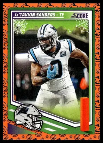 2025 Score Trick or Treat Pumpkin #23 Ja’Tavion Sanders NM-MT Panthers ID:80074 - Football Card Single