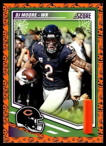 2025 Score Trick or Treat Pumpkin #254 DJ Moore NM-MT Bears ID:80131 - Football Card Single
