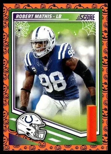2025 Score Trick or Treat Pumpkin #271 Robert Mathis NM-MT Colts ID:80139 - Football Card Single
