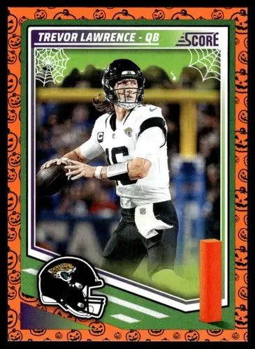 2025 Score Trick or Treat Pumpkin #272 Trevor Lawrence NM-MT Jaguars ID:80138 - Football Card Single
