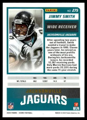 2025 Score Trick or Treat Pumpkin #275 Jimmy Smith NM-MT Jaguars ID:80141 - Football Card Single