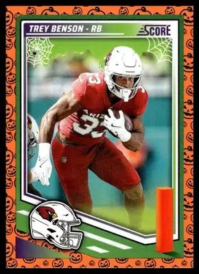 2025 Score Trick or Treat Pumpkin #281 Trey Benson NM-MT Cardinals ID:80143 - Football Card Single