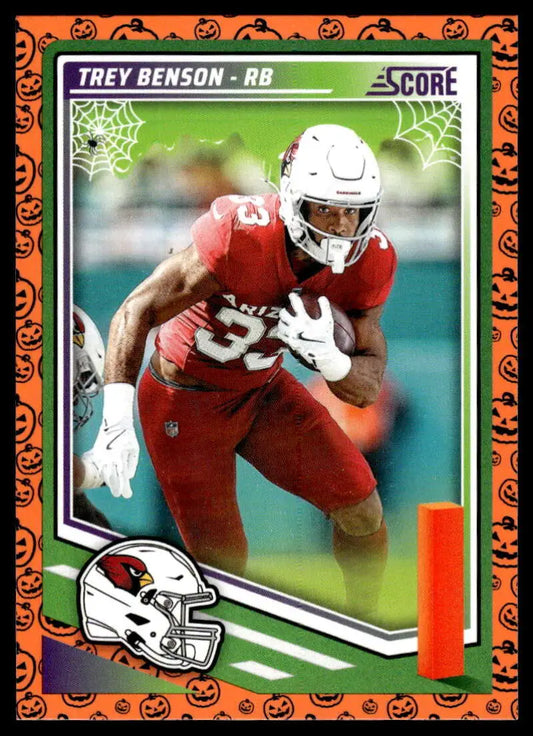 2025 Score Trick or Treat Pumpkin #281 Trey Benson NM-MT Cardinals ID:80143 - Football Card Single