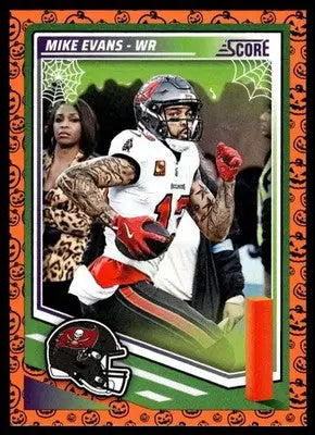 2025 Score Trick or Treat Pumpkin #285 Mike Evans NM-MT Buccaneers ID:80144 - Football Card Single