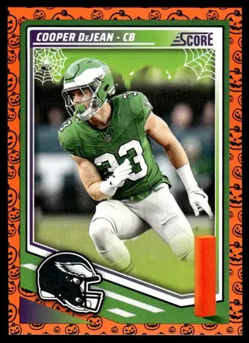 2025 Score Trick or Treat Pumpkin #45 Cooper DeJean NM-MT Eagles ID:80080 - Football Card Single