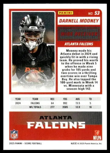 2025 Score Trick or Treat Pumpkin #53 Darnell Mooney NM-MT Falcons ID:80083 - Football Card Single