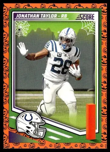 2025 Score Trick or Treat Pumpkin #89 Jonathan Taylor NM-MT Colts ID:80093 - Football Card Single