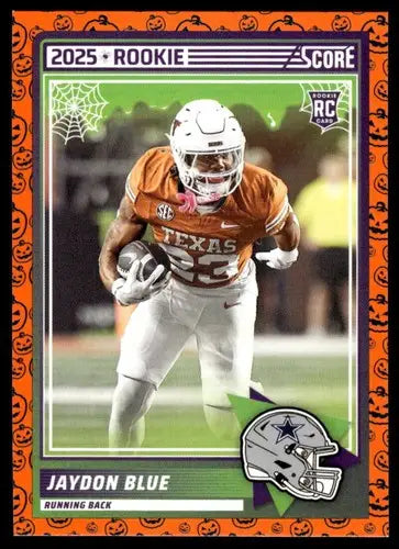 2025 Score Trick or Treat Rookies Pumpkin #39 Jaydon Blue NM-MT Cowboys ID:80159 - Football Card Single