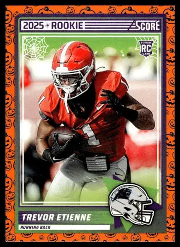 2025 Score Trick or Treat Rookies Pumpkin #51 Trevor Etienne NM-MT Pant ID:80164 - Football Card Single