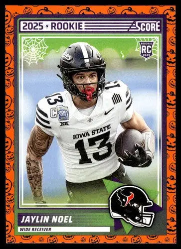 2025 Score Trick or Treat Rookies Pumpkin #68 Jaylin Noel NM-MT Texans ID:80172 - Football Card Single