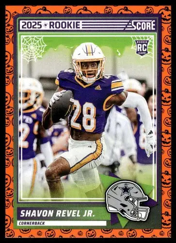 2025 Score Trick or Treat Rookies Pumpkin #91 Shavon Revel Jr. NM-MT Co ID:80181 - Football Card Single