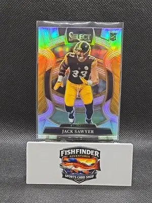2025 Select Football Jack Sawyer Rookie Silver Prizm Steelers #53 - Football Card Single
