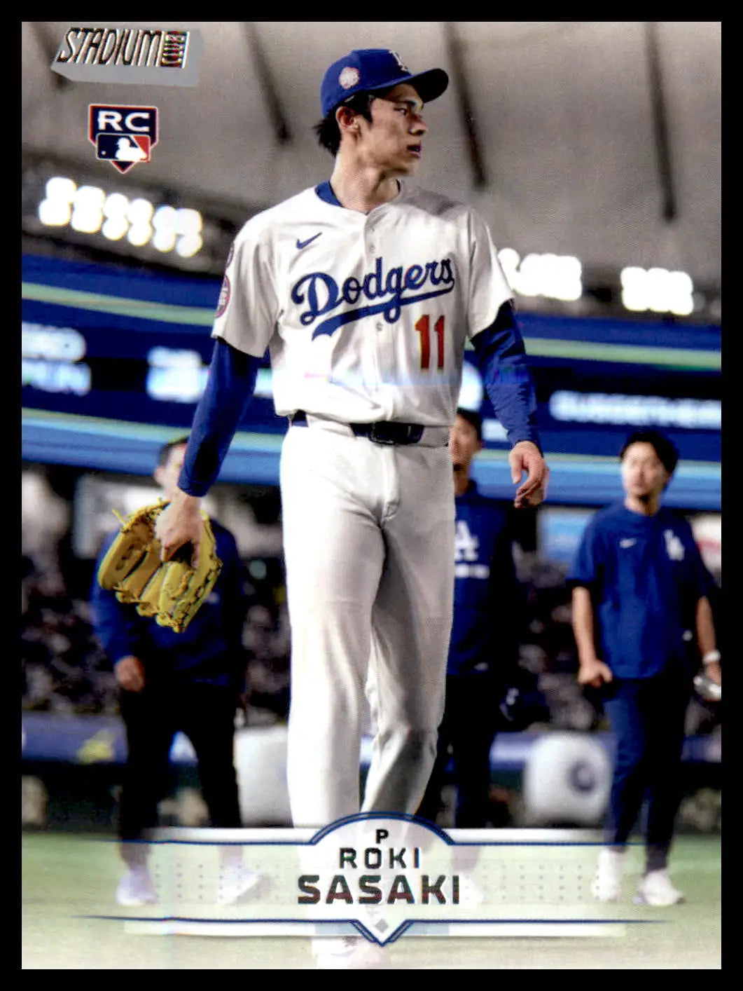 2025 Stadium Club #187 Roki Sasaki RC RC - Baseball Card Single