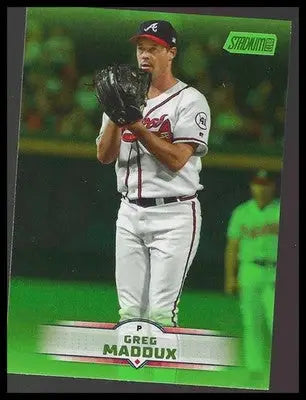 2025 Stadium Club #71 Greg Maddux Lime Green Atlanta Braves
