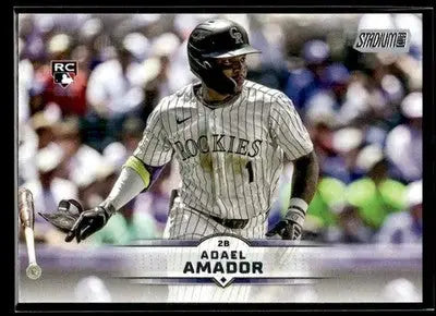 2025 Stadium Club Adael Amador #41 RC Colorado Rockies - Baseball Card Single
