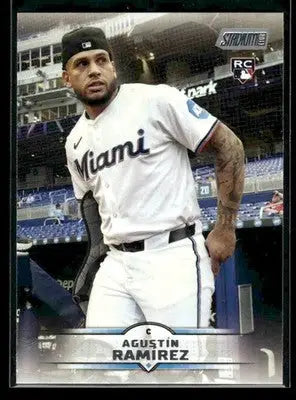2025 Stadium Club Agustín Ramírez #108 RC Miami Marlins - Baseball Card Single