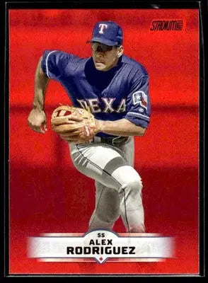 2025 Stadium Club Alex Rodriguez #130 Red Foil Texas Rangers - Baseball Card Single