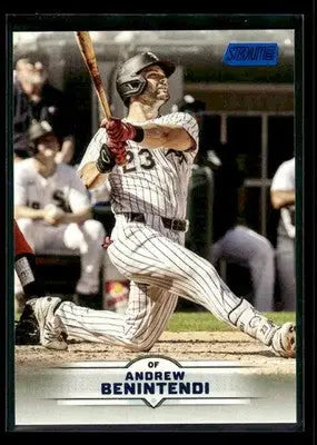 2025 Stadium Club Andrew Benintendi #43 Blue Foil Chicago White Sox - Baseball Card Single
