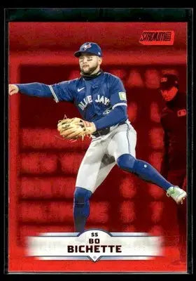 2025 Stadium Club Bo Bichette #124 Red Foil Toronto Blue Jays - Baseball Card Single