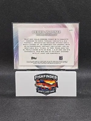 2025 Stadium Club # C-11 Pedro Martinez Concentration Boston Red Sox - Baseball Card Single