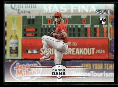 2025 Stadium Club Caden Dana #54 RC Los Angeles Angels - Baseball Card Single