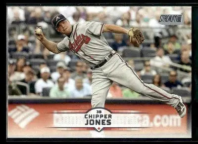 2025 Stadium Club Chipper Jones #84 Atlanta Braves - Baseball Card Single