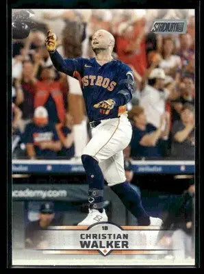 2025 Stadium Club Christian Walker #29 Houston Astros - Baseball Card Single