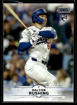 2025 Stadium Club Dalton Rushing #154 RC Los Angeles Dodgers - Baseball Card Single