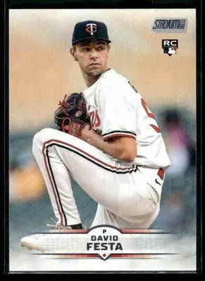 2025 Stadium Club David Festa #186 RC Minnesota Twins - Baseball Card Single