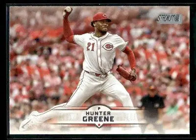 2025 Stadium Club Hunter Greene #92 Cincinnati Reds - Baseball Card Single