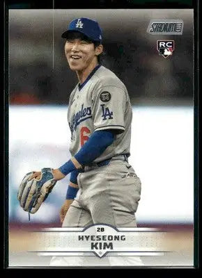 2025 Stadium Club Hyeseong Kim #200 RC Los Angeles Dodgers - Baseball Card Single