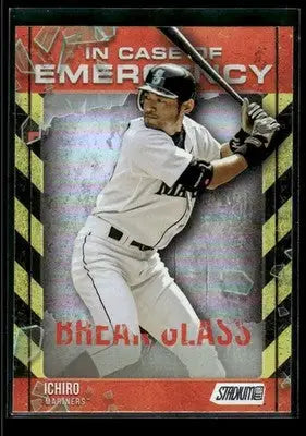 2025 Stadium Club Ichiro #ICE-8 In Case of Emergency Seattle Mariners - Baseball Card Single