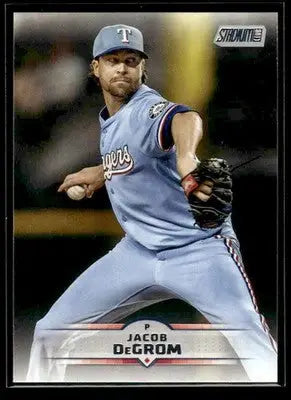 2025 Stadium Club Jacob DeGrom #194 Texas Rangers - Baseball Card Single