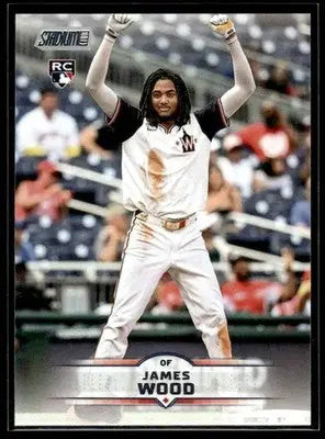 2025 Stadium Club James Wood #175 RC Washington Nationals - Baseball Card Single