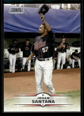 2025 Stadium Club Johan Santana #199 Minnesota Twins - Baseball Card Single