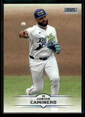 2025 Stadium Club Junior Caminero #146 Tampa Bay Rays - Baseball Card Single