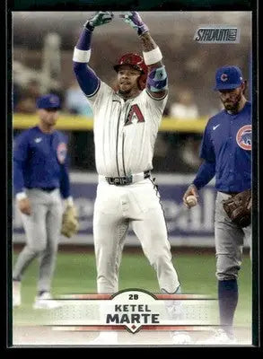 2025 Stadium Club Ketel Marte #51 Arizona Diamondbacks - Baseball Card Single