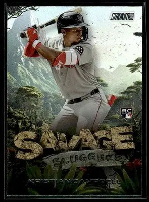 2025 Stadium Club Kristian Campbell #SS-15 Savage Sluggers Boston Red Sox - Baseball Card Single