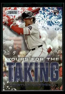 2025 Stadium Club Kristian Campbell #YK-4 Yours for the Taking Boston Red Sox - Baseball Card Single