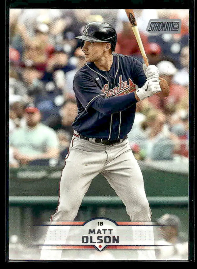 2025 Stadium Club Matt Olson #5 Atlanta Braves - Baseball Card Single