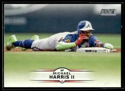 2025 Stadium Club Michael Harris II #81 Atlanta Braves - Baseball Card Single